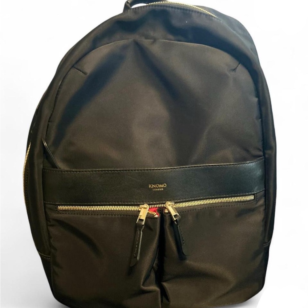 Knomo Black Backpack for Men